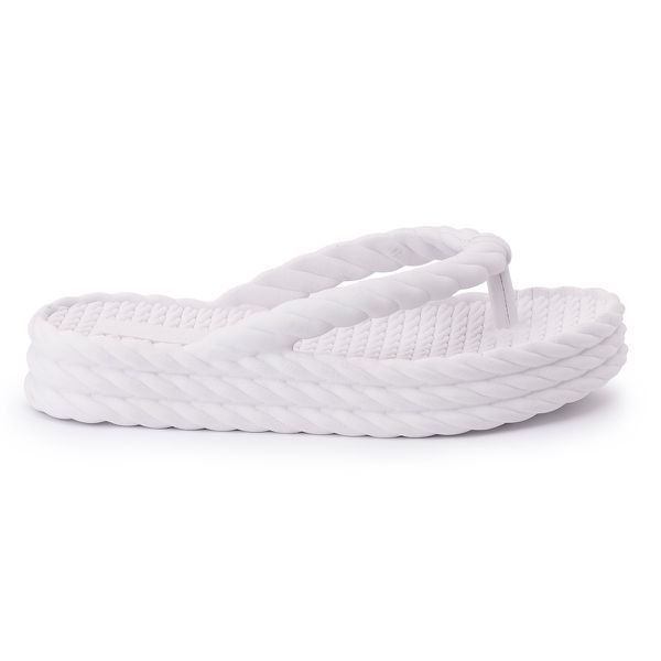 Chinelo Trança Confort - BRANCO