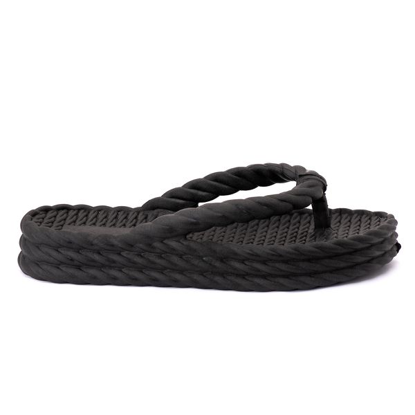 Chinelo Trança Confort - PRETO
