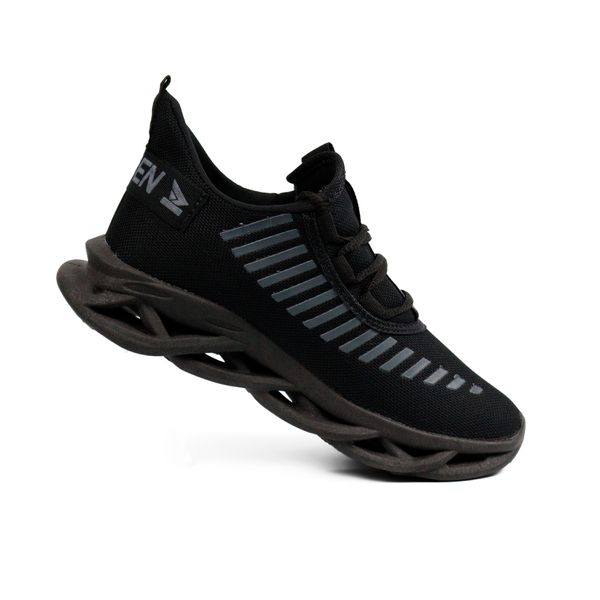 Tenis Oldsen Jaguar Unissex - PRETO/PRETO