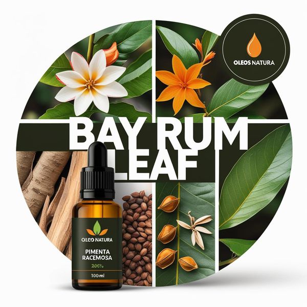 Óleo Essencial Pimenta Bay - Bay Rum Leaf