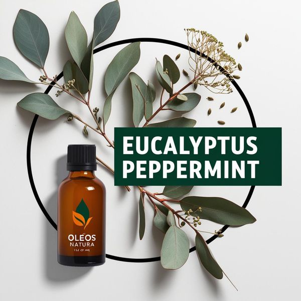 Óleo Essencial Eucalipto HortelÃ - Eucalyptus Peppermint