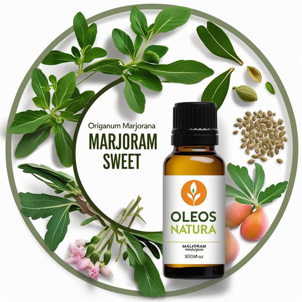 Óleo Essencial Manjerona Doce - Marjoram Sweet