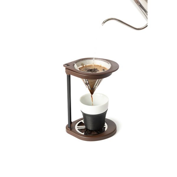 Solouno Conjunto Gotejador Para Café Marrom
