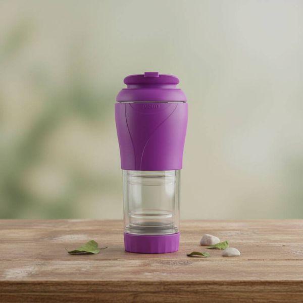 Cafeteira Pressca – Manual e Portátil – Rosa Quartzo