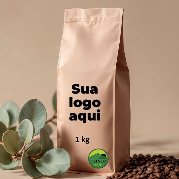 Café Torrado E Moído Personalizado – Produção Artesanal Da Café Olinto - 1KG 