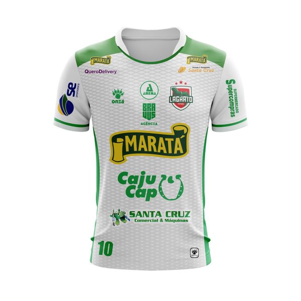 Camisa Branca Lagarto Futsal 2019/2020 