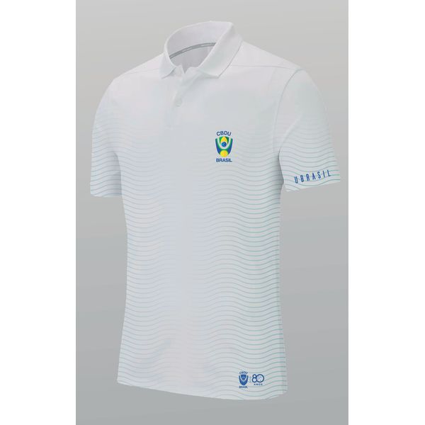 Camisa Polo Cbdu Branca 19