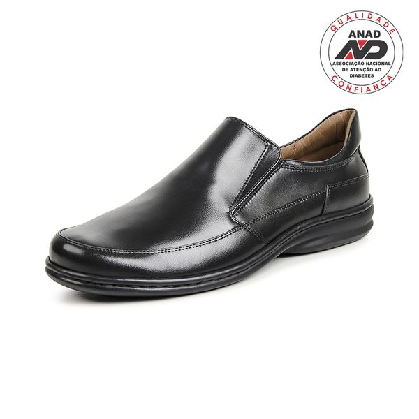 SAPATO DIABETIC'S LINE YOUNG ZEN PRETO