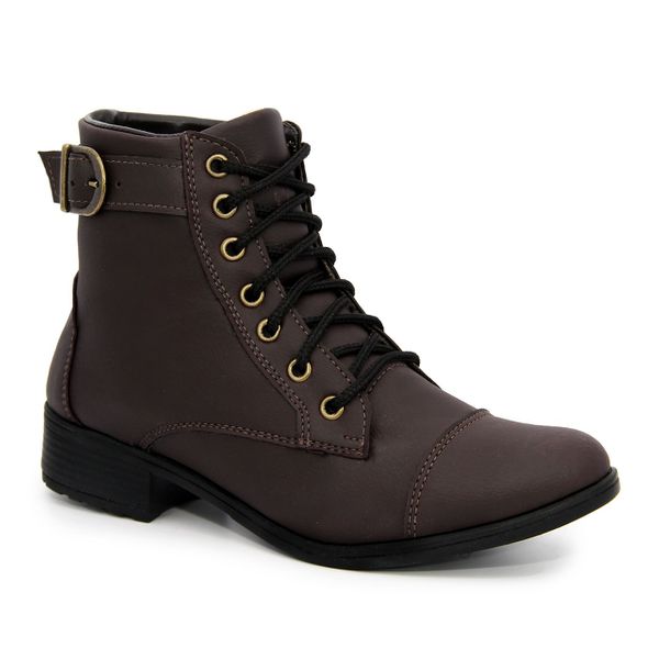 Bota Feminina Casual Cano Baixo