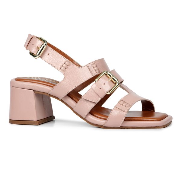 Sandália Salto Grazia Orcade Dust Rose