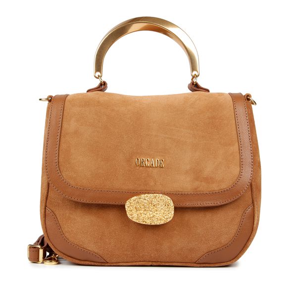 Bolsa Média Orcade Camurça Sela