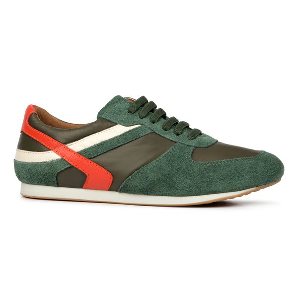 Tênis Jogging Sorrento Orcade Mix Materiais Bandeira