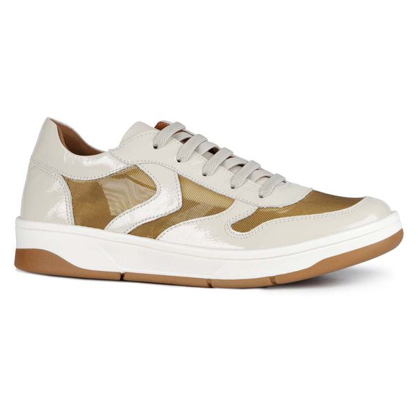 Tênis Bali Tela Dourada Off White