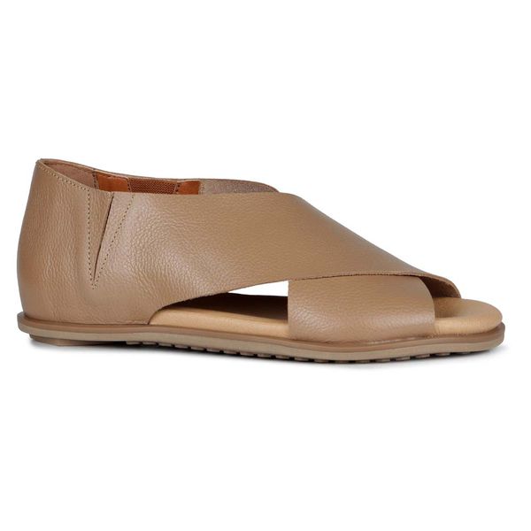 Sandália Roma Comfy em X Ocre