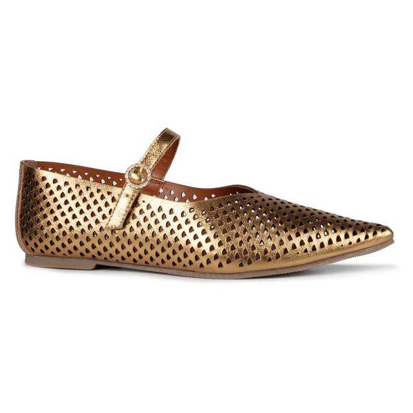 Sapatilha Florença Laser Bronze