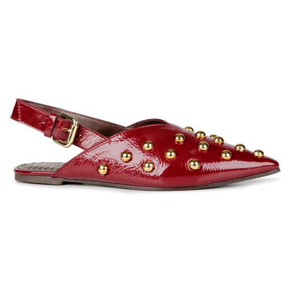 Sapatilha Florença Studs Bordô