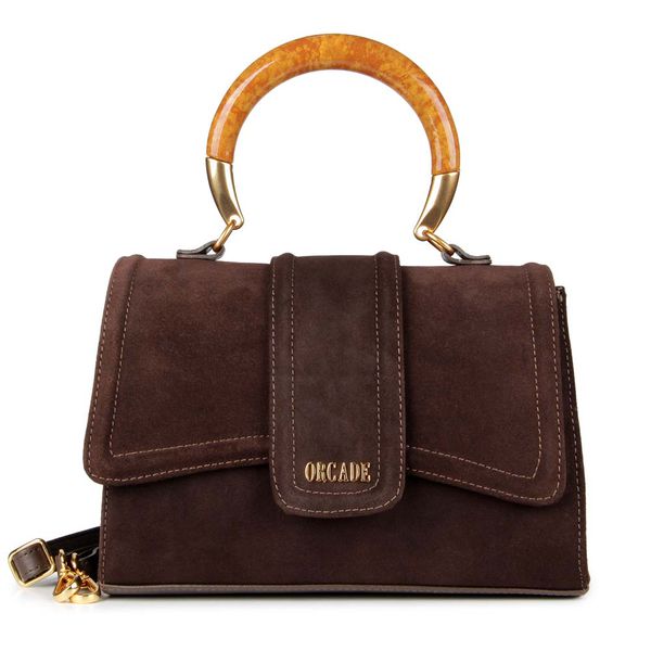 Bolsa Orcade Camurça Café