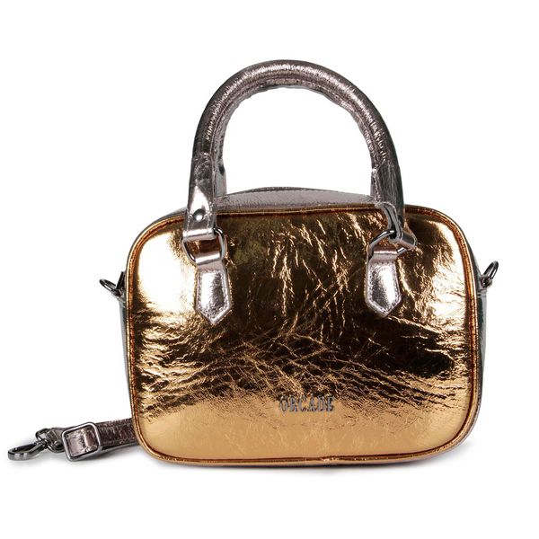 Bolsa Orcade Bicolor Bronze