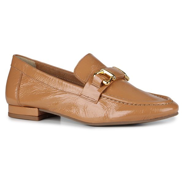 Mocassim Loafer Orcade Verniz Terracota