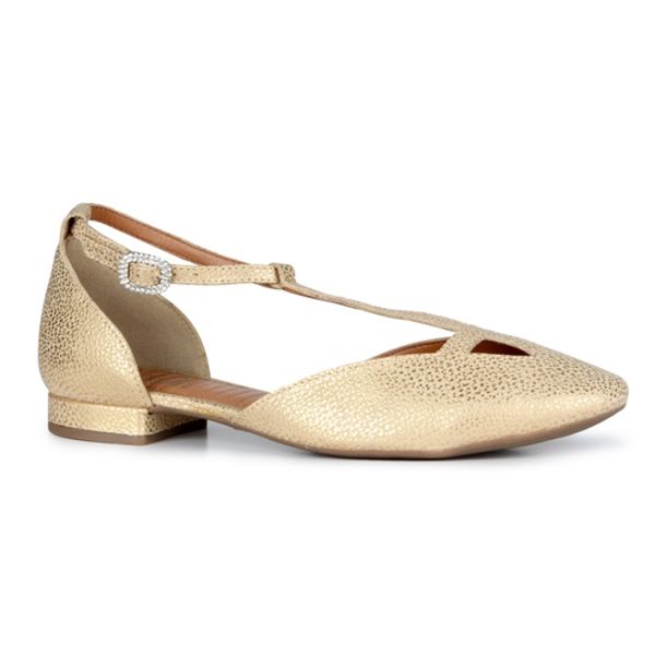 Mary Jane Dorothy Orcade Baby Metal Dourado
