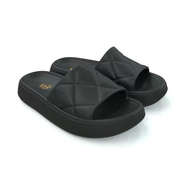 Chinelo Soft Slide Preto - Life Shoes