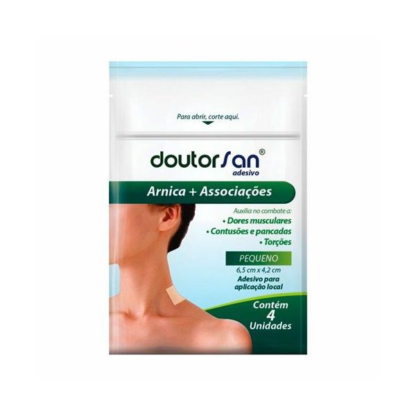 Arnica Adesiva Tamanho P C/ 4un Doutorsan 