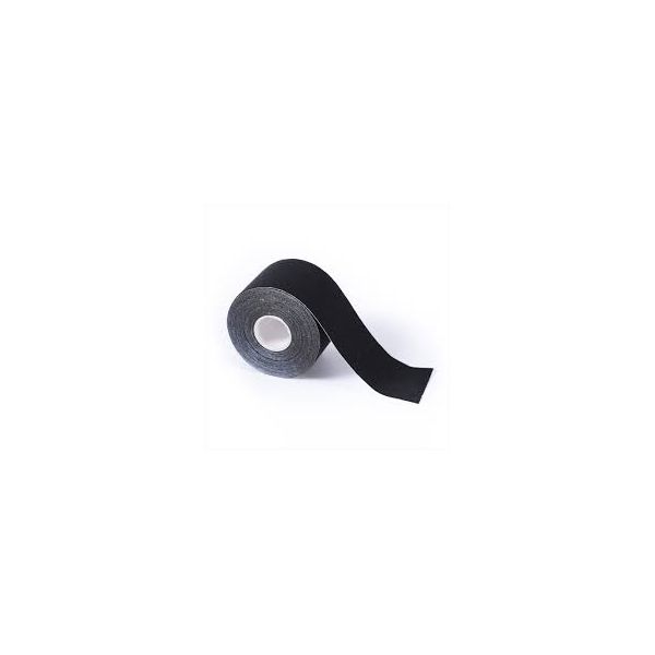 Montserrat - Fita Kinesiology Esporte Preto - 5cm x 5m