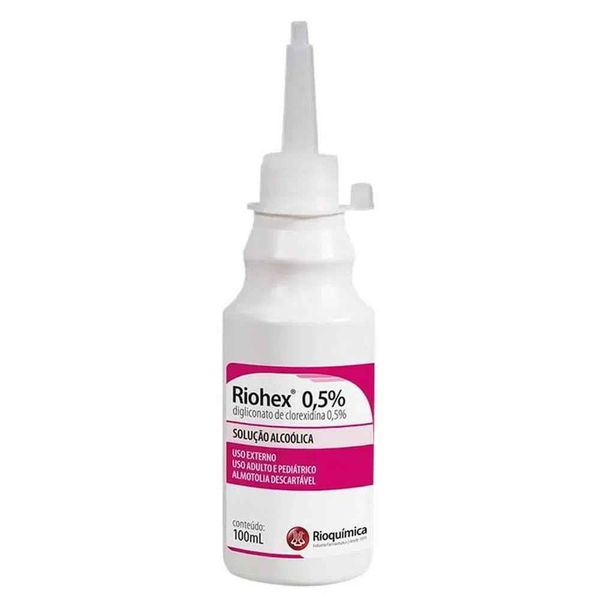 Riohex - Clorexidina 0,5% Solução Alcoólica 100ml