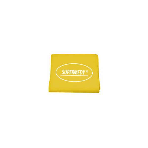 Supermedy - Faixa Elástica Superband Amarela Leve 120 X 15 Cm