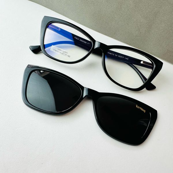 SOLAR - VERMONT - CLIP ON PRETO