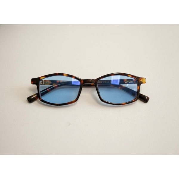 Óculos de Sol Unissex Zyon Tartaruga com Lentes Azuis – Proteção UVA/UVB
