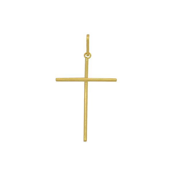 Pingente Cruz Palito Grande Ouro 18K