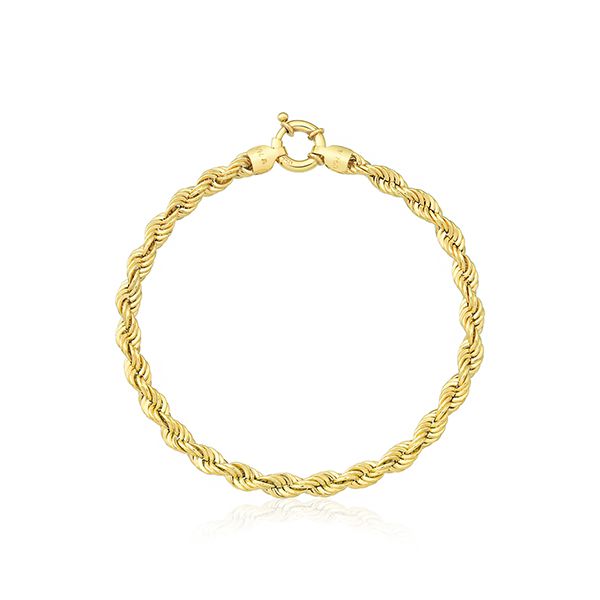 Pulseira Cordão em Ouro 18k 