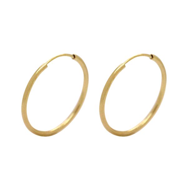 Brinco Argola Ouro 18k