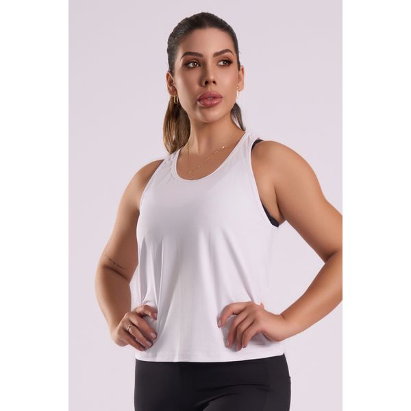 REGATA EM DRY FIT - BRANCO