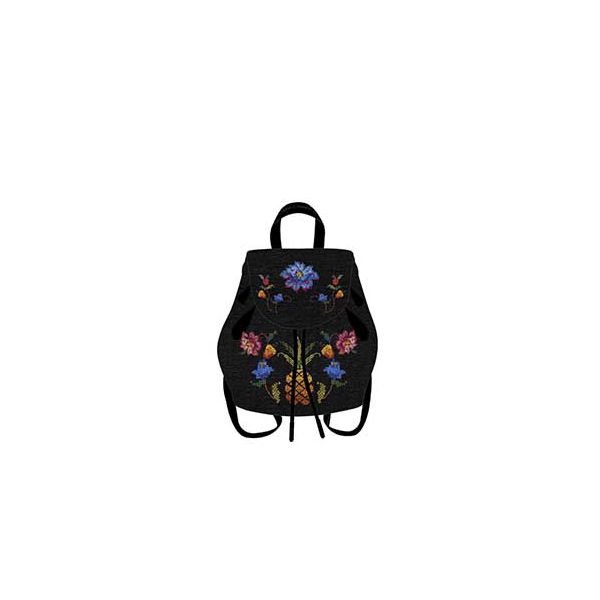 Mochila Bossa Nova Fruta Bordada Farm Ouseup Moda Feminina