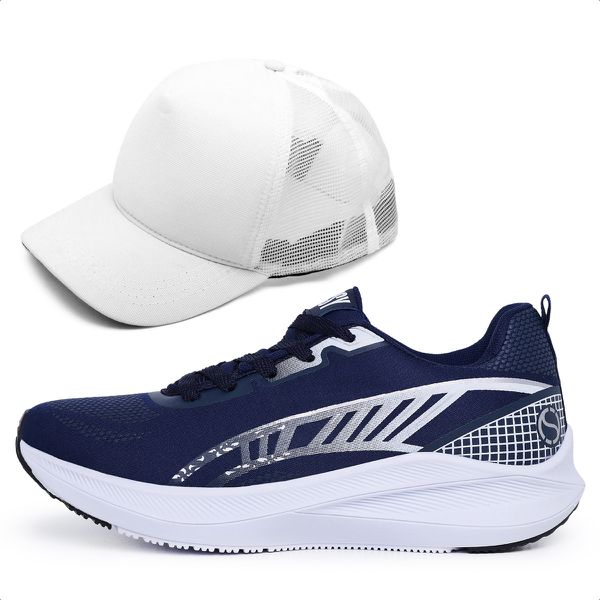 Tênis Masculino Esportivo+Boné