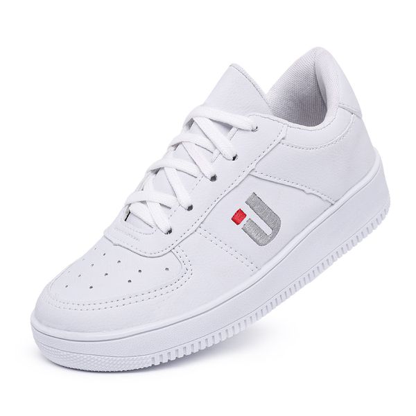 Tenis hotsell branco escolar