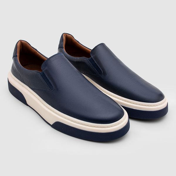 Tênis casual masculino Azul Marinho da Salerno Prime