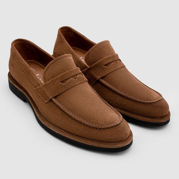 Sapato Loafer masculino Ravo Sigaro em couro legítimo Salerno Prime, ideal para quem busca elegância e conforto no dia a dia.