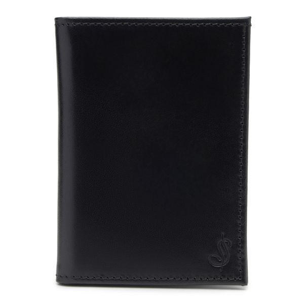 Porta Cartão de Couro Salerno Preto