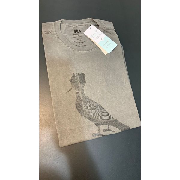 T-SHIRT RSV CINZA EMBORRACHADA