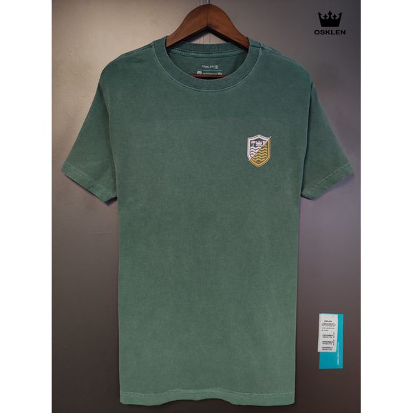T-SHIRT BASICA BRASAO VERDE