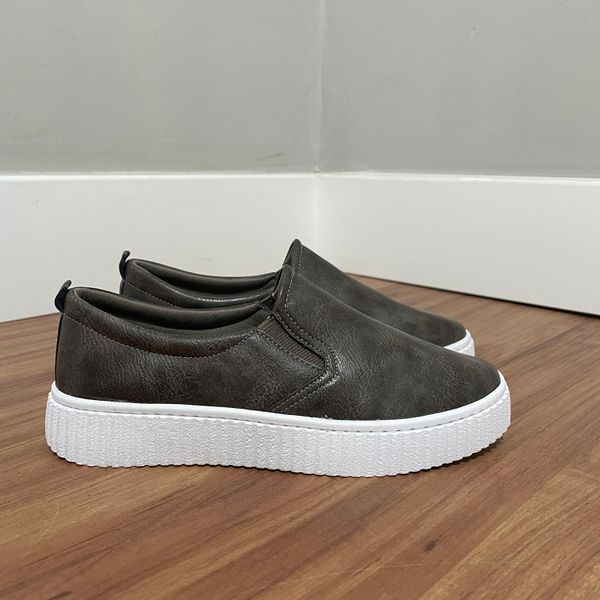 Slip On Cecilia - Cimento 