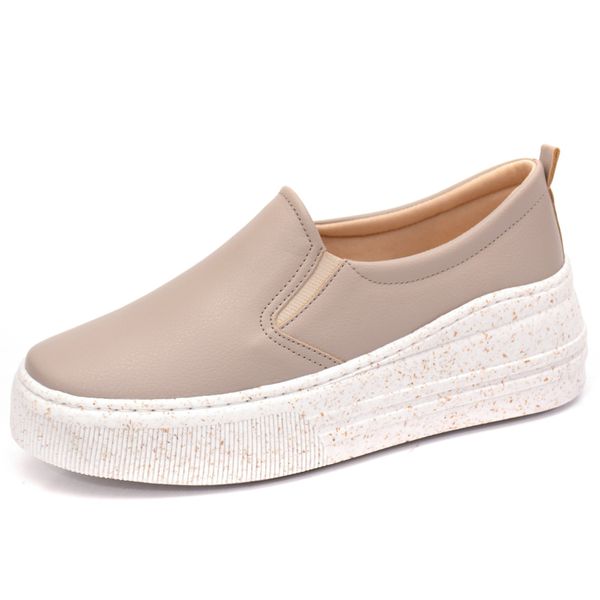 Slip On Eloá Areia Outlet Banana Rosa