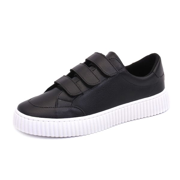Tenis adidas velcro preto cheap