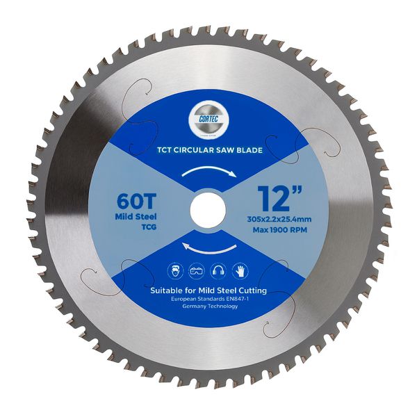Disco De Corte Metal Cortec Multiuso 12'' 60 Dentes