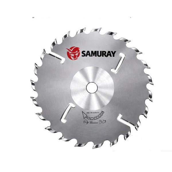 Disco Serra Circular 550x24z 4 Limpadores Samuray