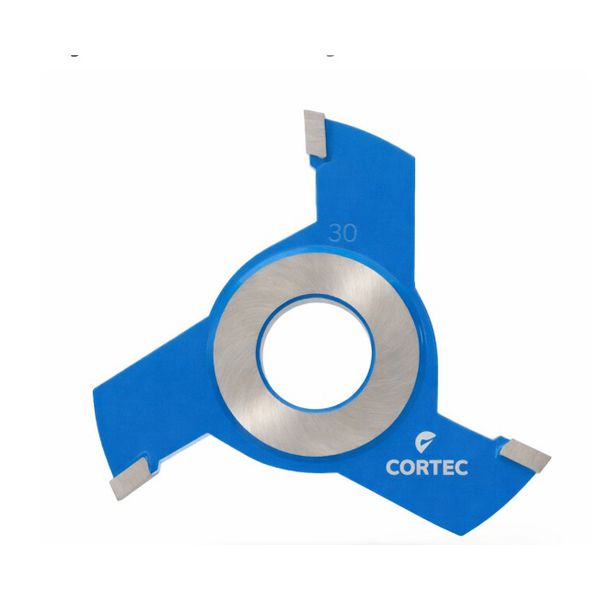 Fresa Tupia Canal Reto Rebaixe 100x10mm Widea Cortec 