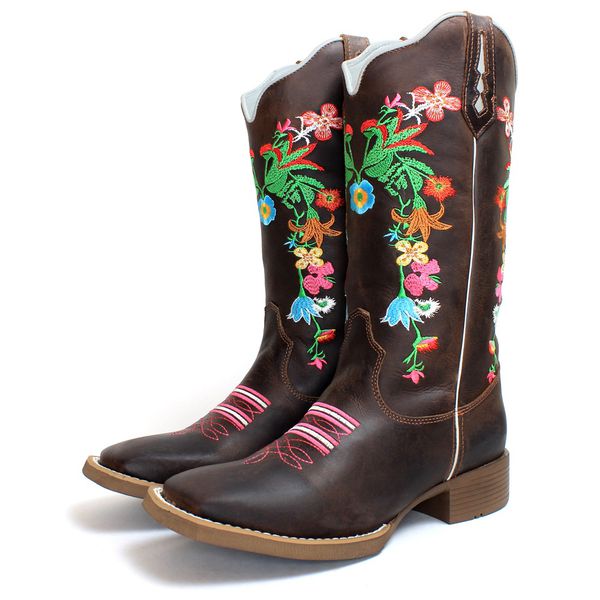Botas de borracha coloridas feminina top